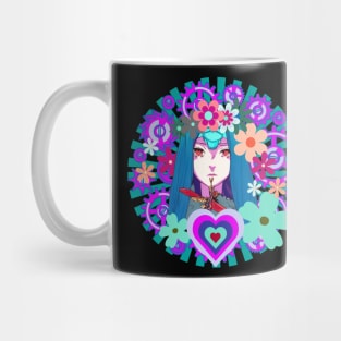 Steampunk Dragonfly Mechanical Ghost Girl No. 2 Mug